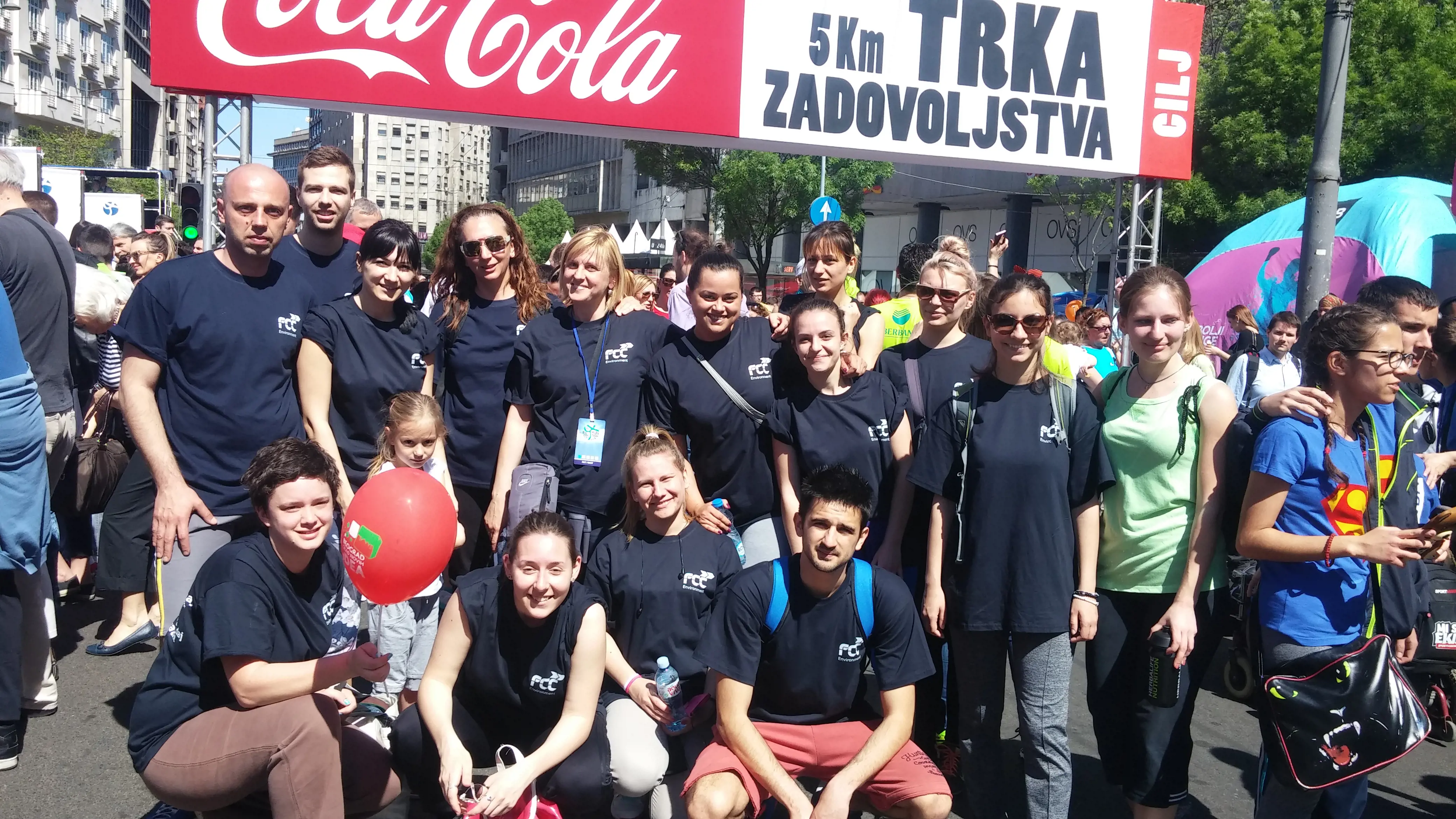 Company .A.S.A. took part in the Belgrade Marathon